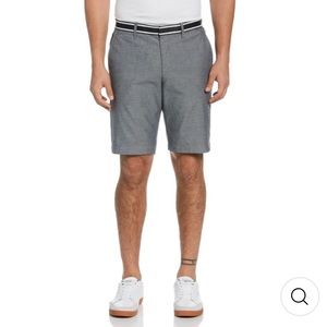 Original Penguin Gray Oxford Slim Shorts sz 34